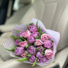 Изображение 3 - Микс сиреневых и розовых тюльпанов - купить в Москве