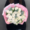 Изображение 5 - Монобукет из белых кустоых роз - купить в Москве