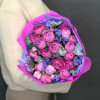 Изображение 5 - Букет из кустовой пионовидной розы со статицей - купить в Москве