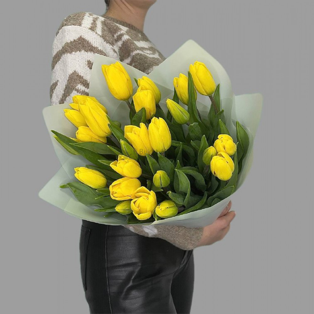 Изображение - Желтые тюльпаны - купить в Москве