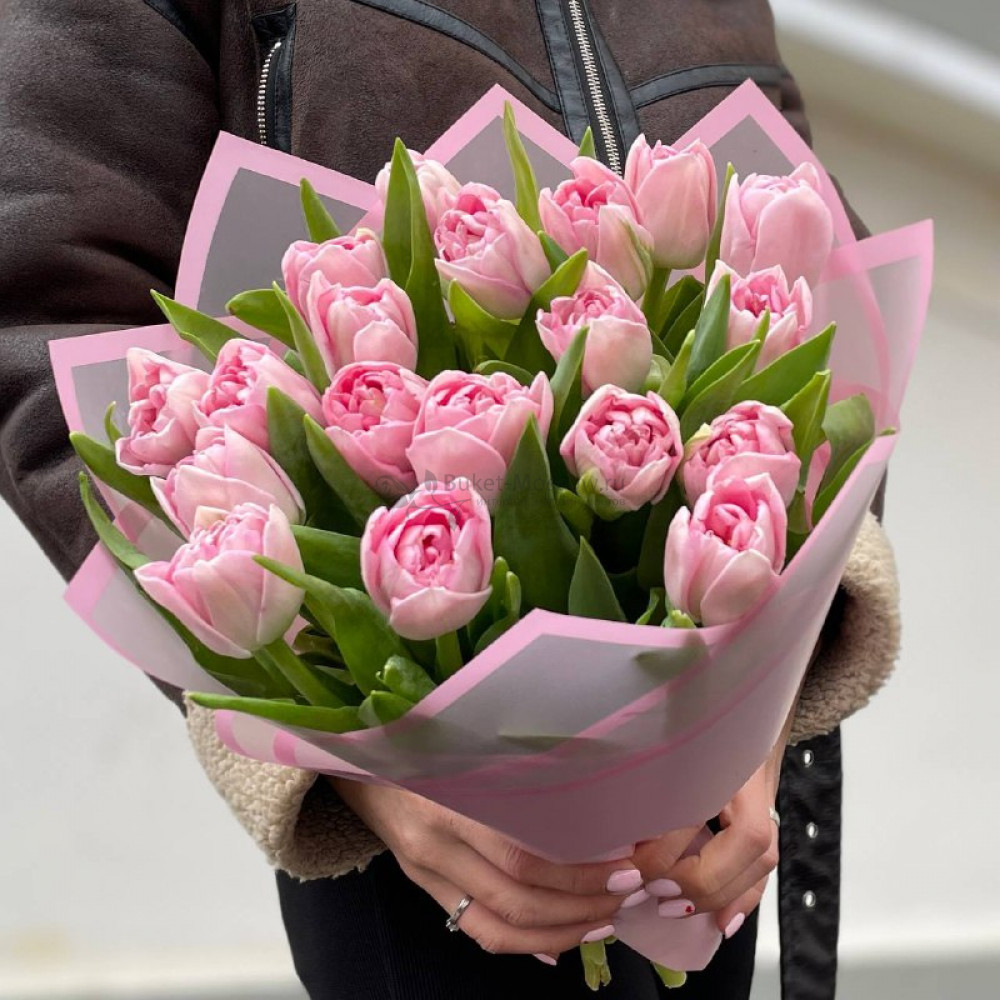 Изображение - Тюльпаны пионовидные 19шт - купить в Москве
