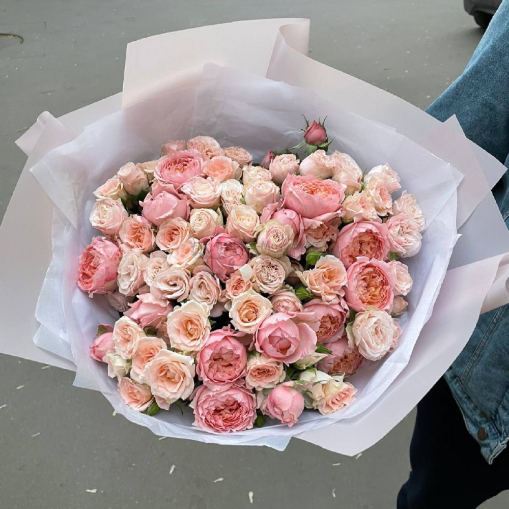 Изображение - Пионовидные кустовые розы - купить в Москве