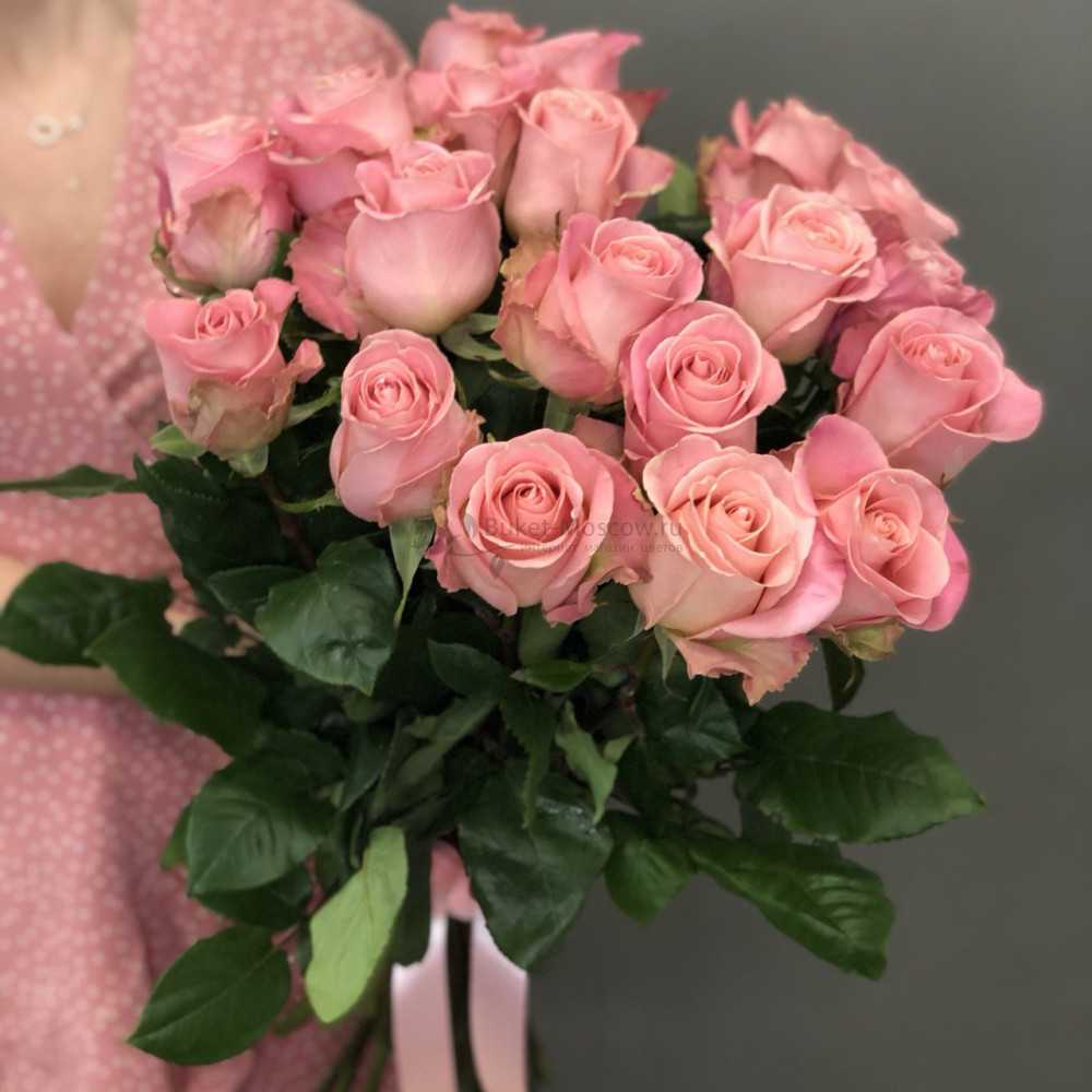 Изображение - Букет из 15 роз Эквадор 80см - купить в Москве