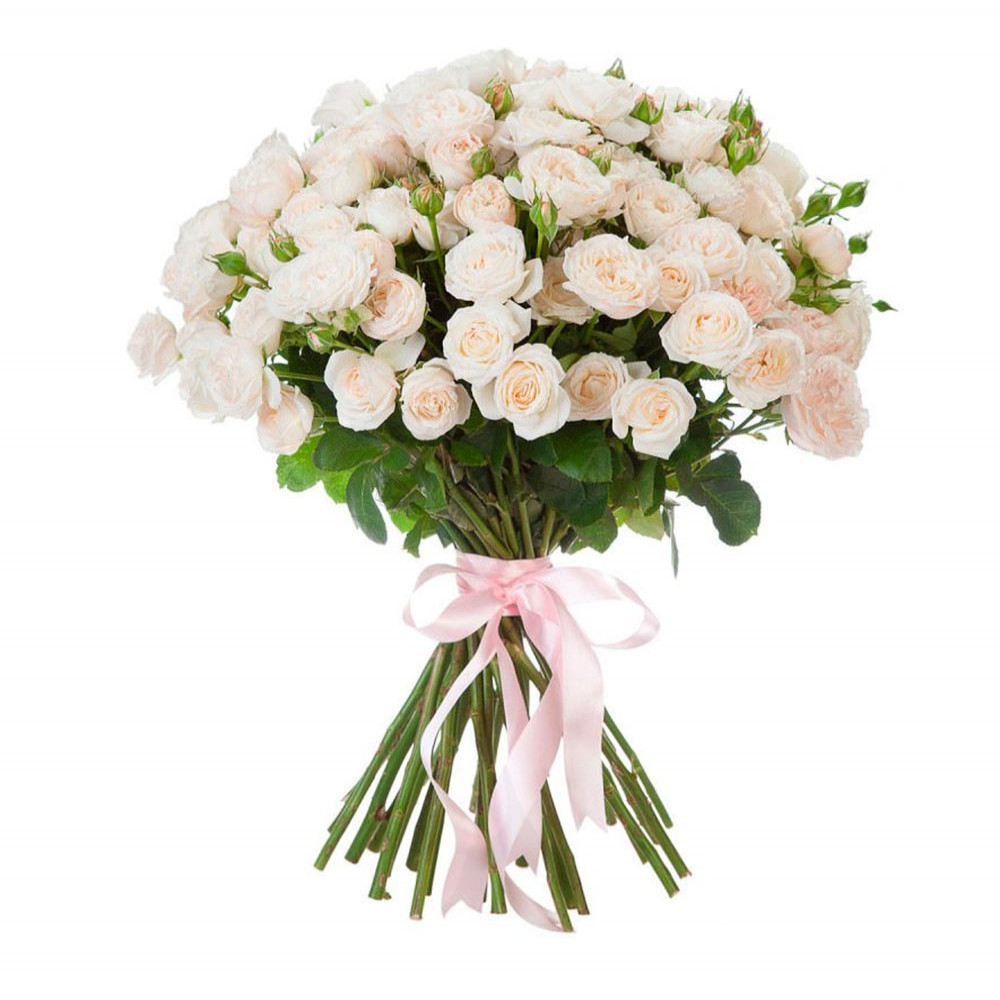 Изображение - Букет из 29 Кустовых роз - купить в Москве