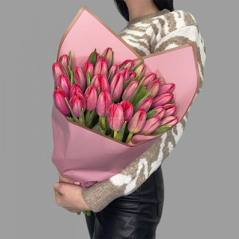 Изображение - Тюльпаны розовые - купить в Москве